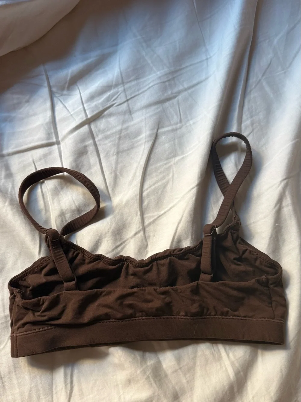 SKIMS fits everybody scoop
neck bra, cocoa - Picture 2 of 2